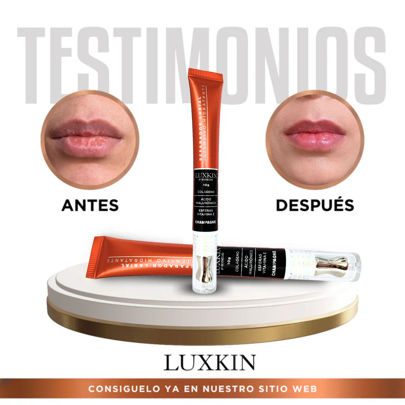 Reparador Labial Champagne