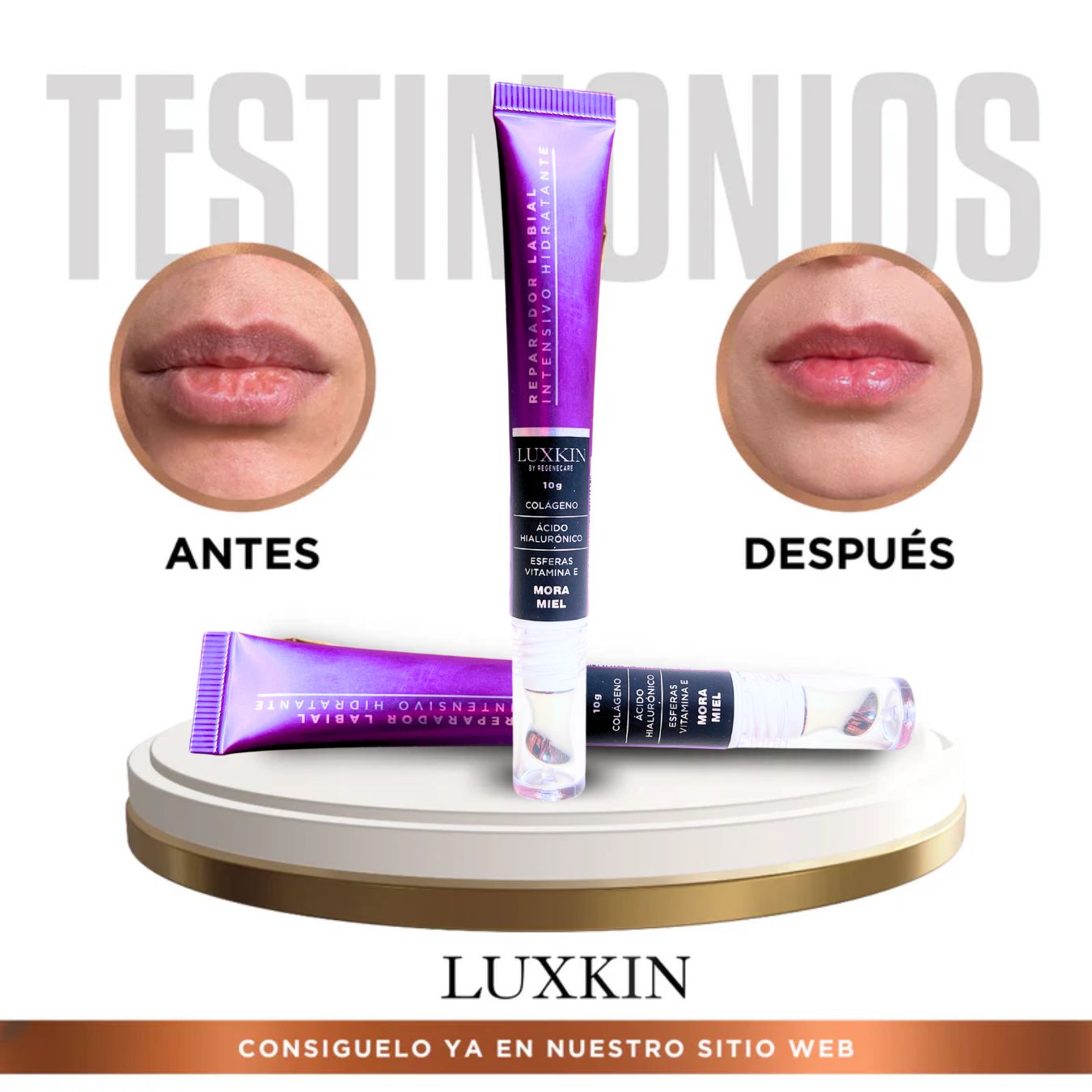 Reparador Labial Mora Miel